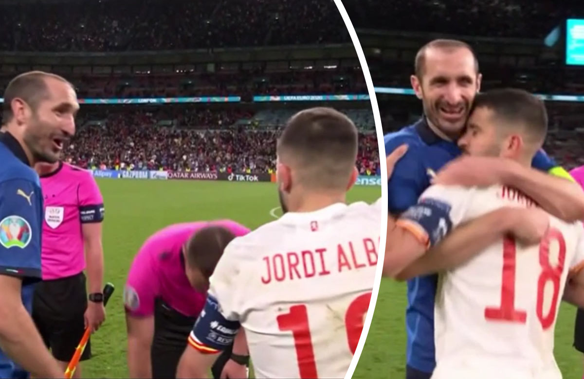 Chiellini vs Alba: Najlepšie losovanie pred penaltami (VIDEO)