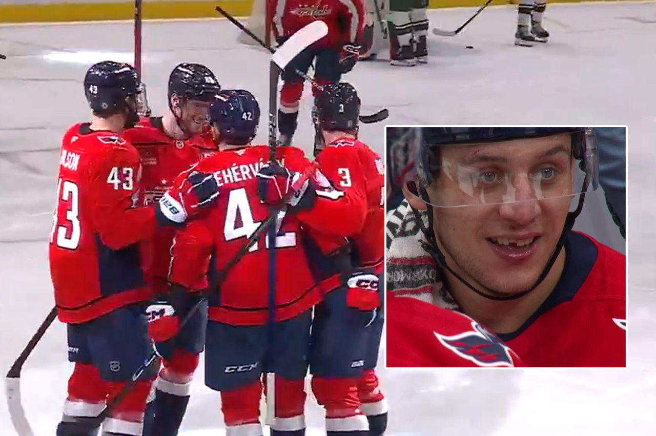 VIDEO: Martin Fehérváry strelil za Washington Capitals svoj prvý gól v sezóne NHL