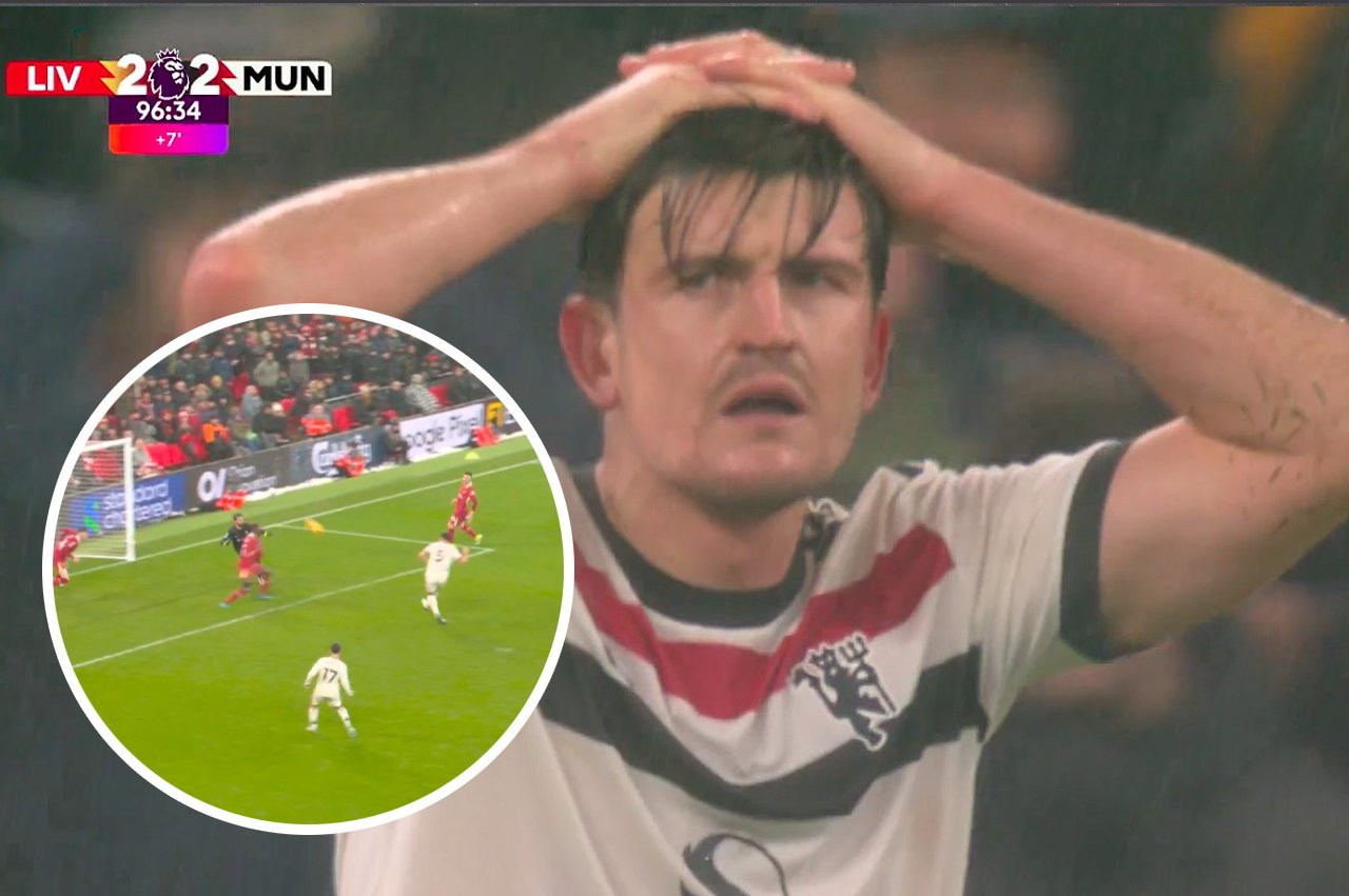 VIDEO: Harry Maguire mohol byť v Liverpoole hrdinom. Obranca United zahodil v 97. minúte obrovskú tutovku