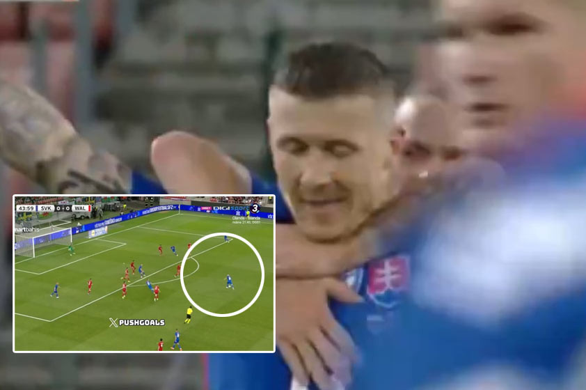 VIDEO: Zotavený Juraj Kucka strelil proti Walesu parádny gól