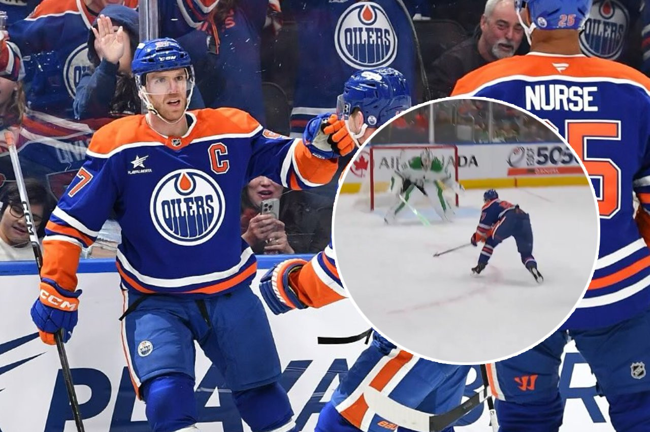 VIDEO: Connor McDavid opäť predviedol svoje majstrovstvo. Proti Dallasu strelil neskutočný gól