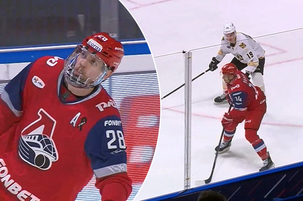 VIDEO: Slovenská spolupráca v KHL. Pánik parádne prihrával na gól Gernátovi