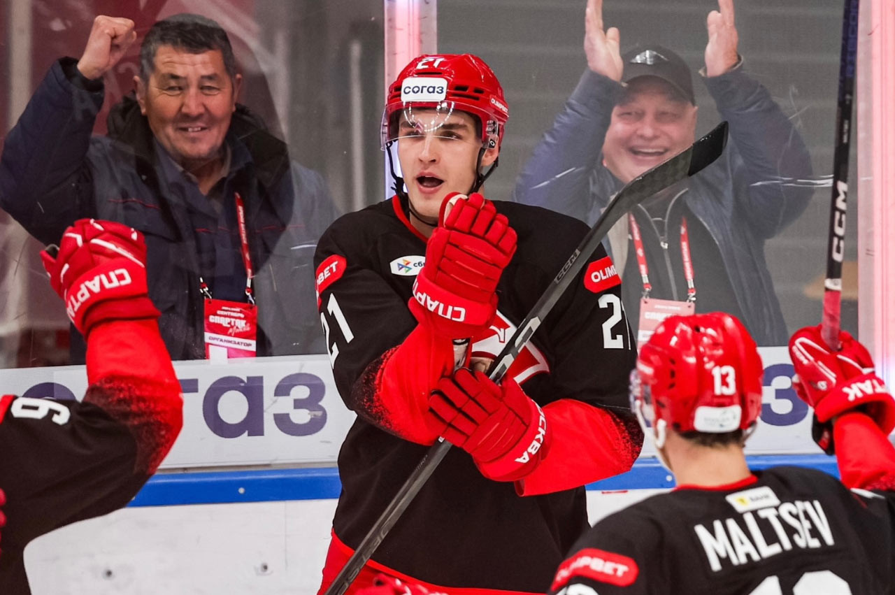 VIDEO: Adam Ružička s ďalším gólom v KHL. Spartak Moskva zdolal Kazaň