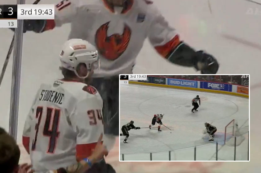 VIDEO: Marián Studenič s parádnym gólom vo finále play off AHL