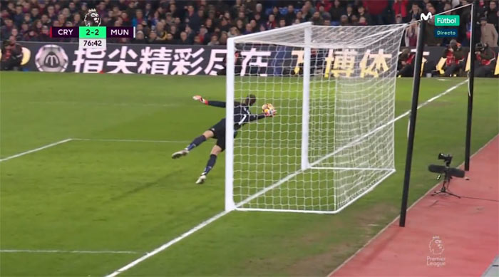 David de Gea opäť potvrdil extratriedu: Proti Crystal Palace vytiahol v rozhodujúcom momente superzákrok! (VIDEO)