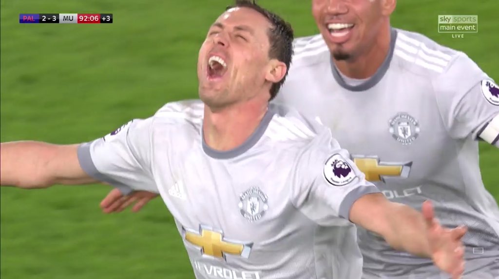 Matič si svoj prvý gól v drese United lepšie načasovať ani nemohol. Fantastickou strelou z 91. minúty rozhodol o triumfe nad Crystal Palace! (VIDEO)