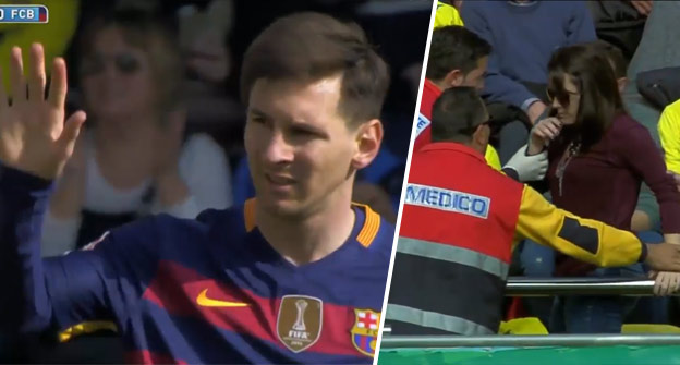 Messi bombou zlomil fanúšičke za bránou ruku. Tá takmer odpadla od bolesti! (VIDEO)