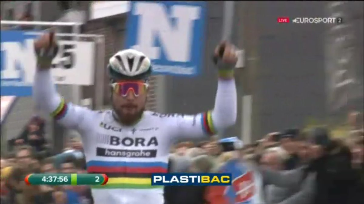 Fantastický Sagan nedal nikomu šancu. Pozrite si jeho parádny finiš na belgickej klasike! (VIDEO)