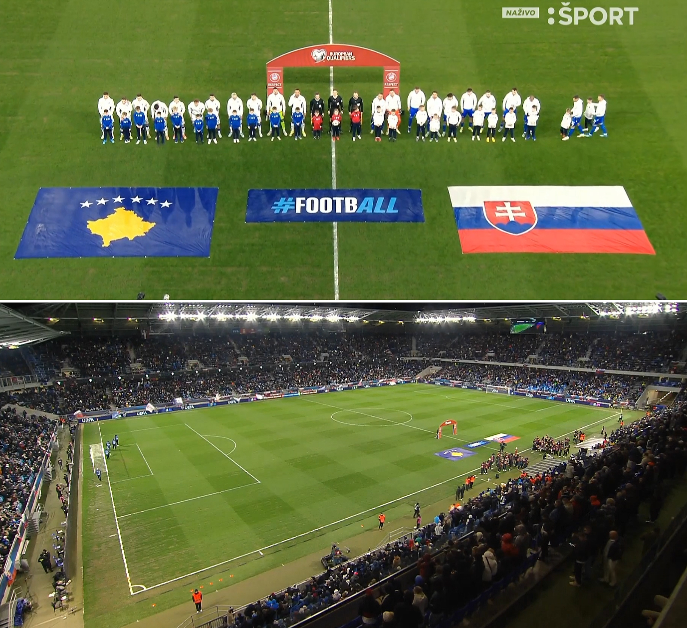 Slovensko - Kosovo (Tehelné pole)