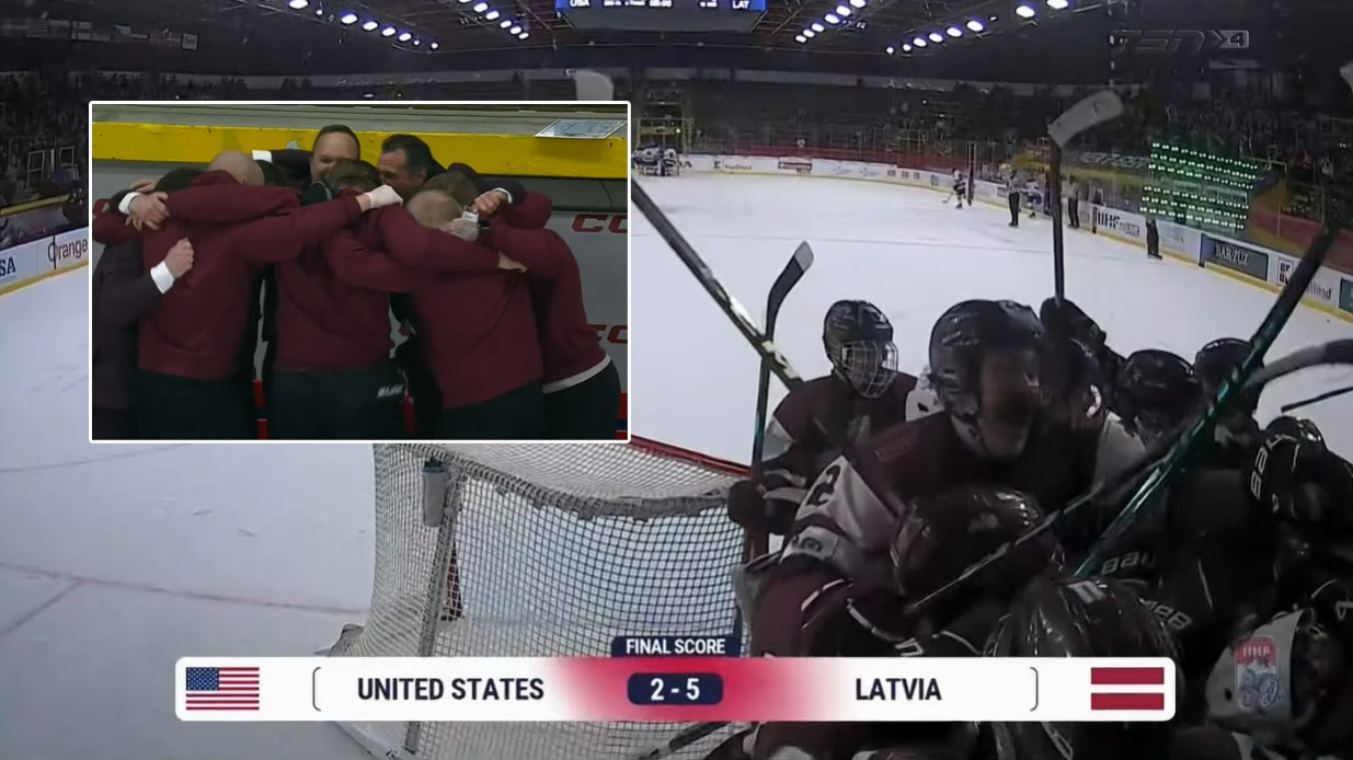 Lotyšsko šokovalo na MS U18 výber USA