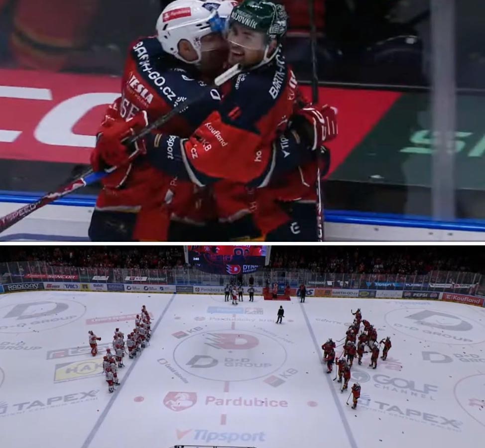 HC Dynamo Pardubice – HC Oceláři Třinec 5:4 pp